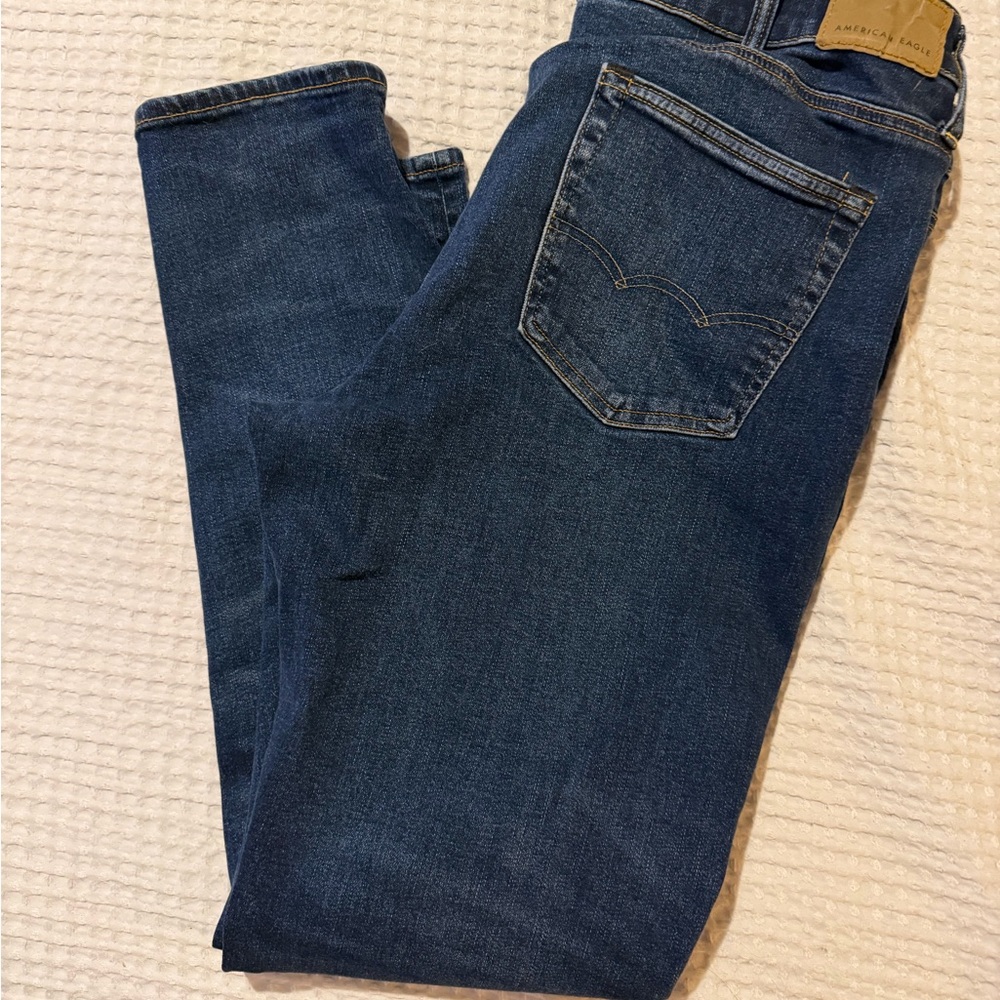 American Eagle Outfitters Men’s Indigo Slim Straight Jeans